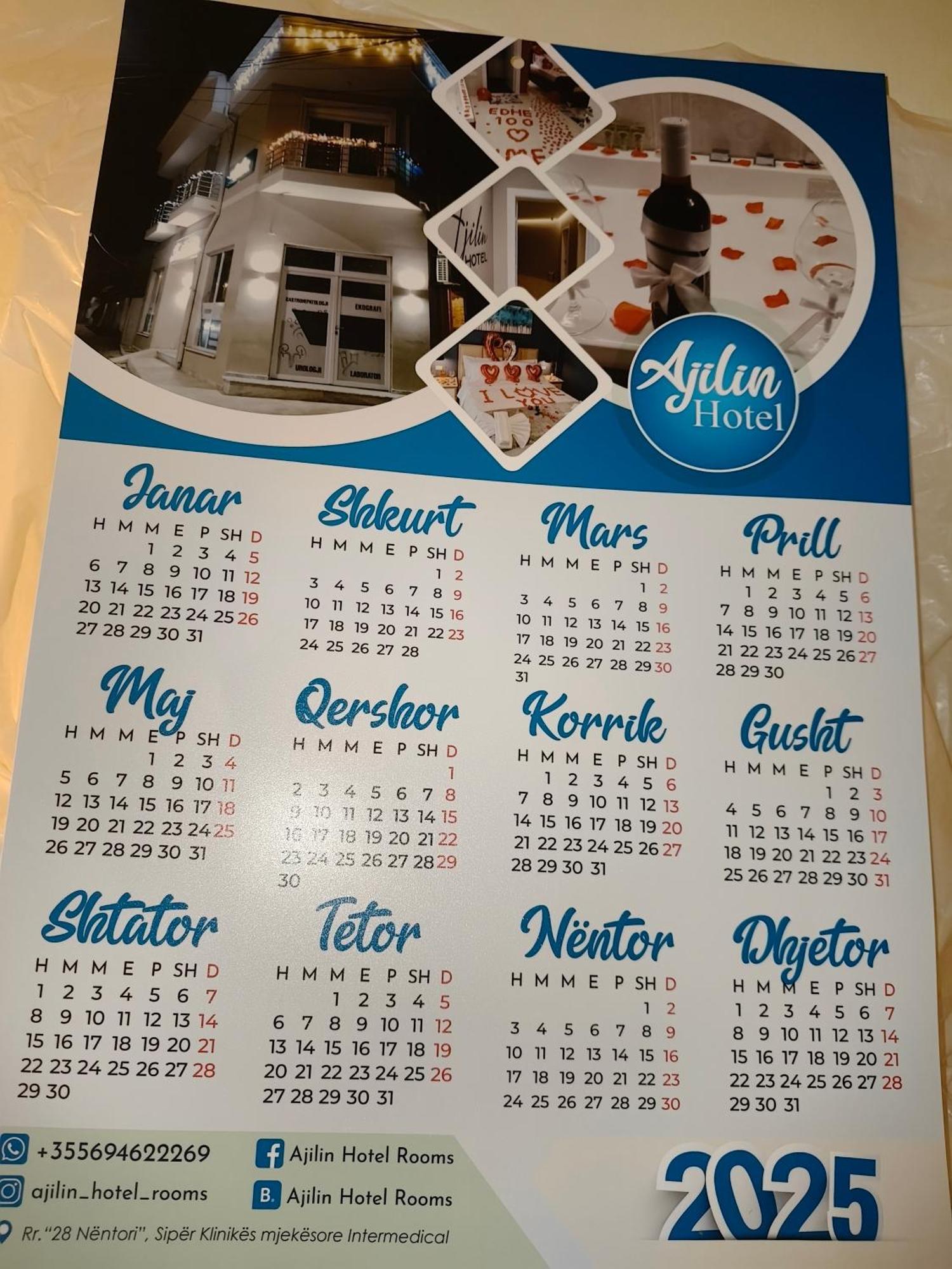 Ajilin Hotel Rooms Korce Eksteriør bilde